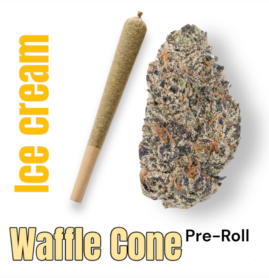 Ice Cream Waffle Cone Pre Roll